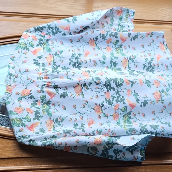 Preswick & Moore Floral Blouse -Size M - Picture 4 of 6